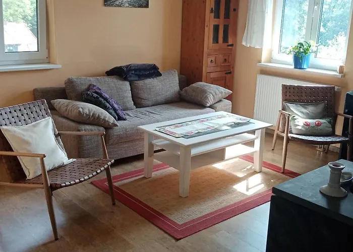 Ferienwohnung Waren (Müritz) - Haus Buchen am Tiefwarensee - 2 Zi